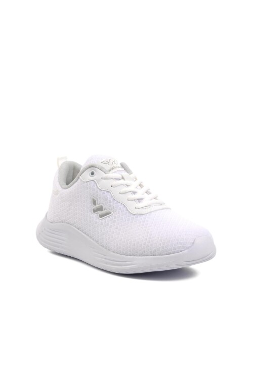 White Mesh Lightweight Flexible Unisex Sneakers Aldan G
