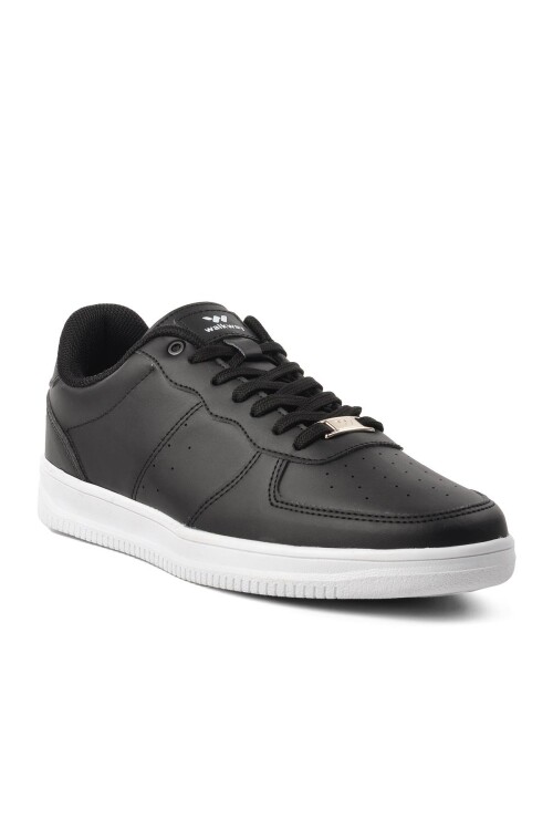 Black-White Mens Sneakers Bern M