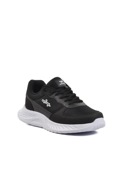حذاء رياضي رجالي أسود-أبيض من Troyes M