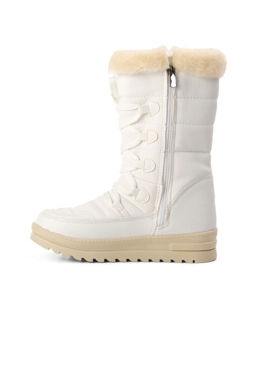 White Womens Snow Boots Yuja Z