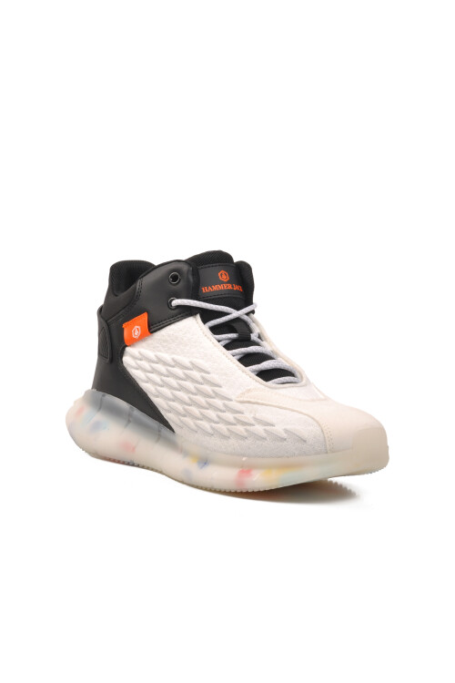 Hammer JackWhite-Black Men's Basketball Shoes Claudin 101 22352 M