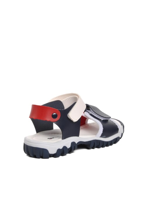 صندل تقويمي للعظام للأولاد أزرق داكن أحمر 22Y06 F