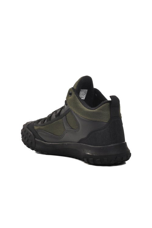 Khaki Polyester Blend Mens Sneakers 1402025 M