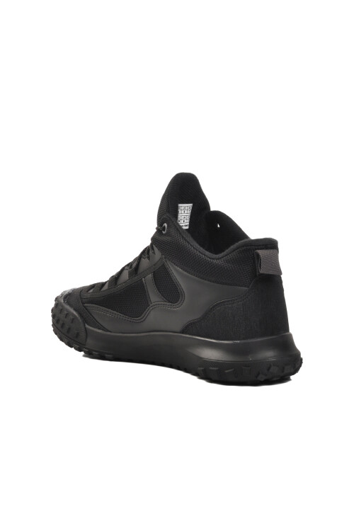 Black Polyester Blend Mens Sneakers 1402025 M