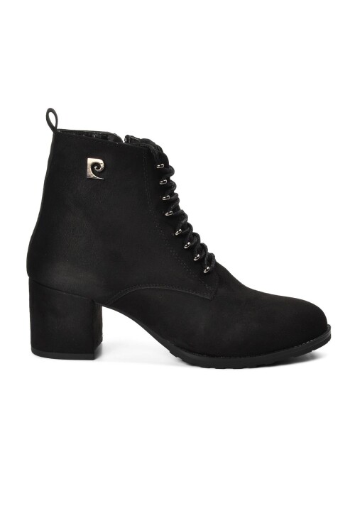 Black Suede Womens Boots PC-52011