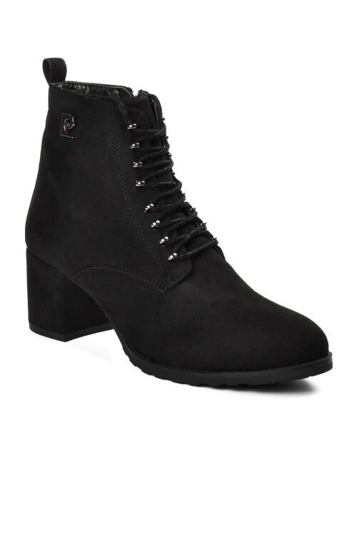 Black Suede Womens Boots PC-52011