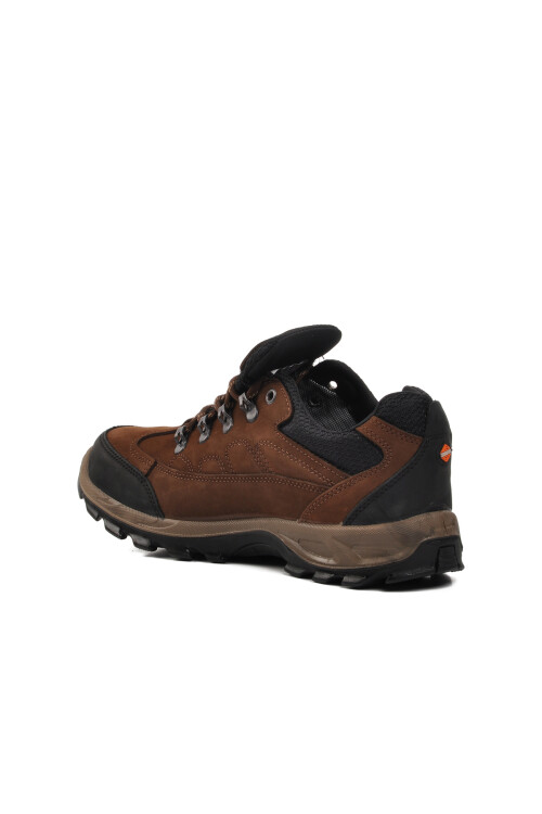 Dark Brown Genuine Leather Mens Outdoor Shoes M5537 M