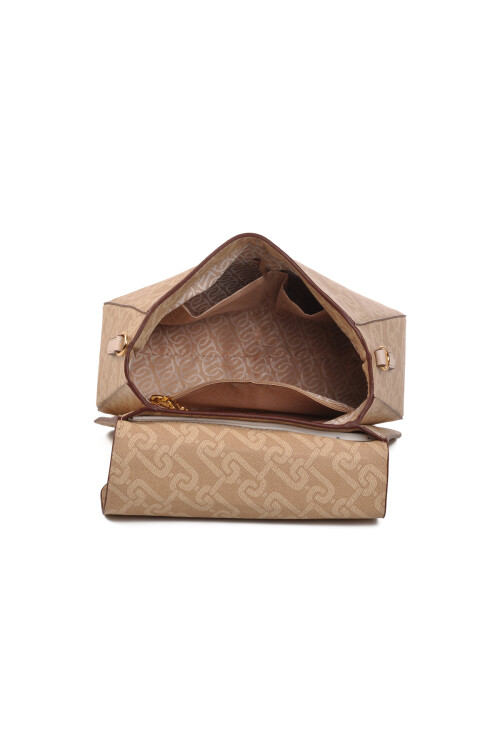 Beige Womens Shoulder Bag US24102