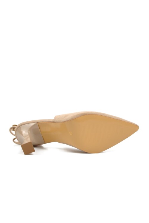 Ten Süet  Kadın Abiye Ayakkabı 249 Z