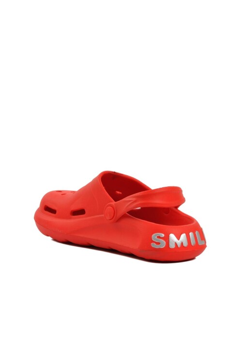 Red Childrens Slippers Aspor T-REX 1648 G