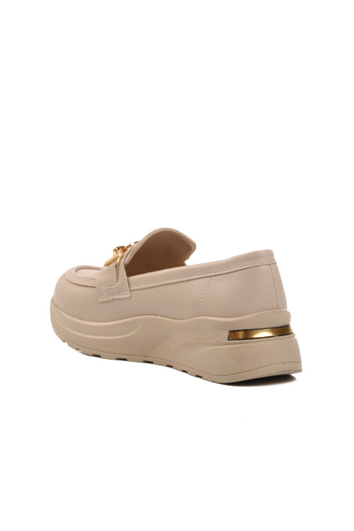 Beige Womens Casual Shoes 7697 Z