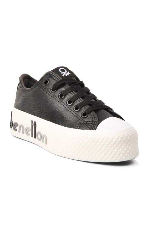 حذاء رياضي نسائي أسود برباط BN-30867 Z