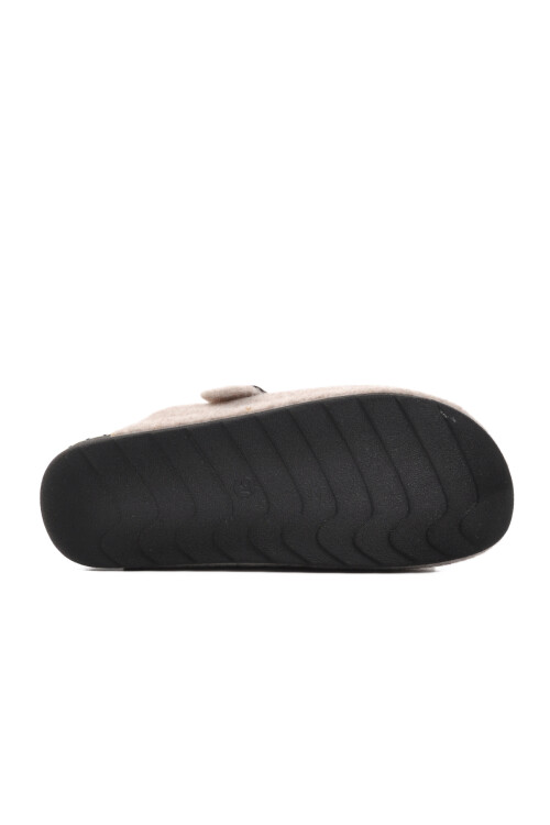 نعال نسائية من القماش البيج K-9548 Z