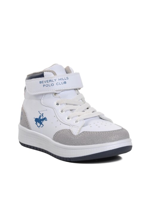 White Kids Hi Sneaker PO-10303 P