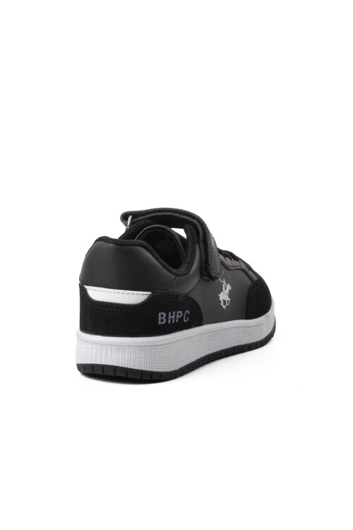 Black Childrens Sports Shoes PO-10320 F