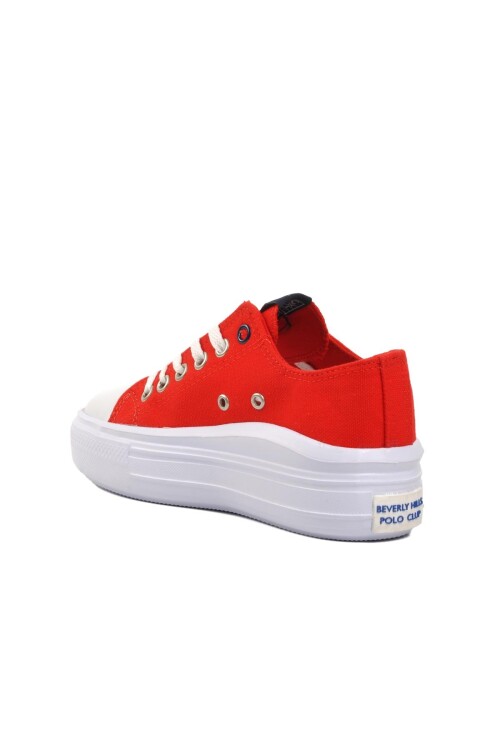 Red Womens Sneakers PO-30088 G