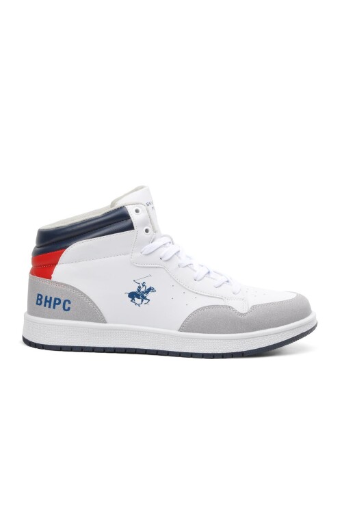 Beverly Hills Polo ClubWhite Ankle Length Men's Sneakers PO-10300 M