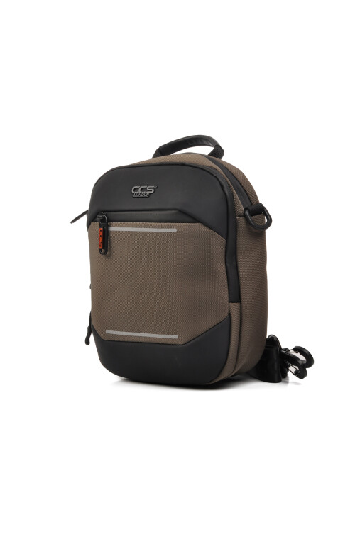 حقيبة كتف للجنسين باللونين الكاكي والأسود 31303