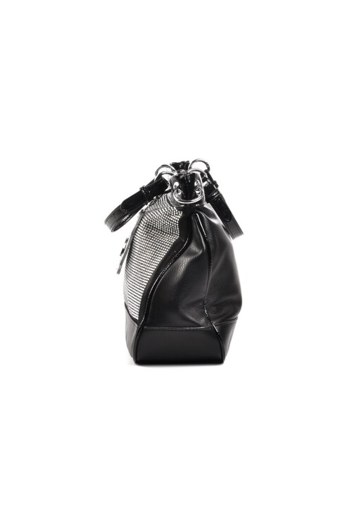 Black Womens Shoulder Bag 17107