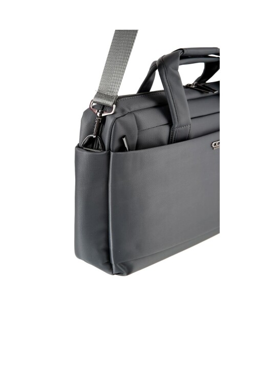 Grey Unisex Briefcase CCS London 71432 Briefcase