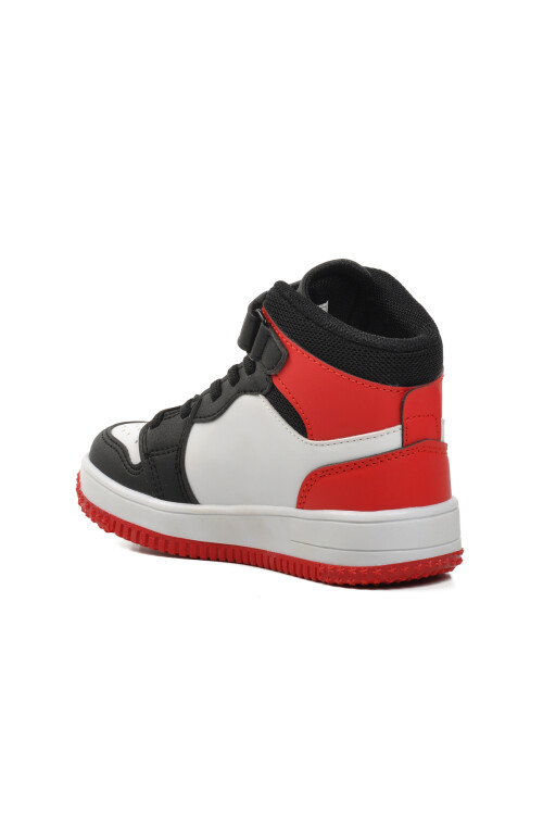 AyakmodKırmızı Çocuk Bilek Boy Spor Ayakkabı Haykat Uzun P