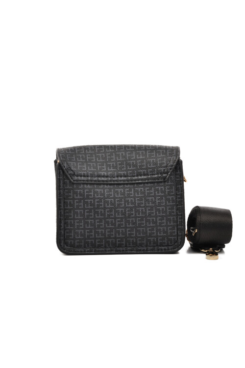  حقيبة كتف نسائية سوداء 4A48