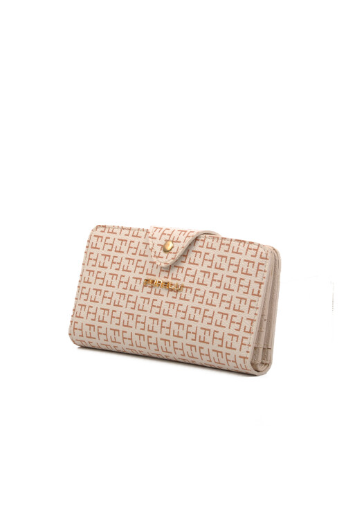 Beige Womens Wallet 4A87 Wallet