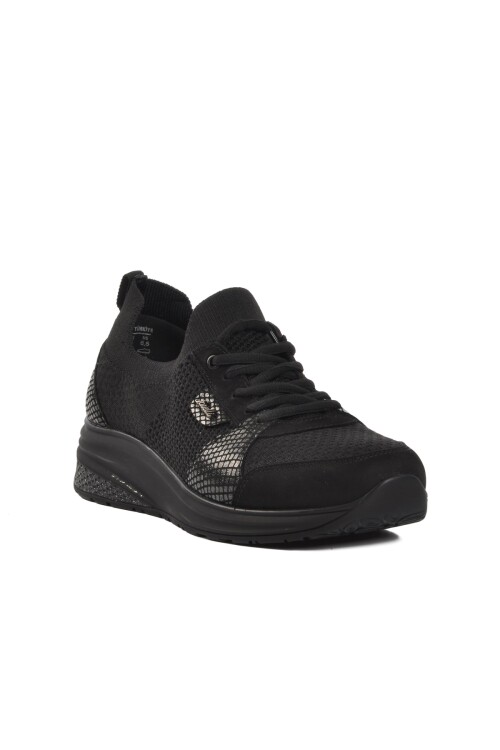 حذاء رياضي نسائي أسود 54703 تازيا زد