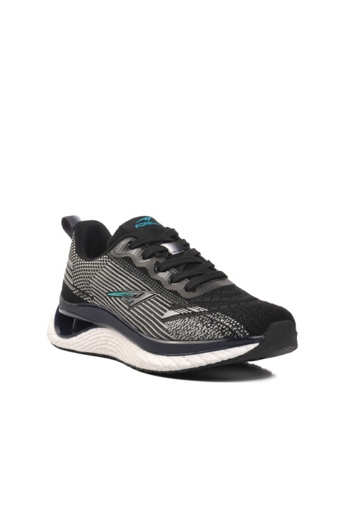 حذاء رياضي رجالي أسود 90007 Plato M