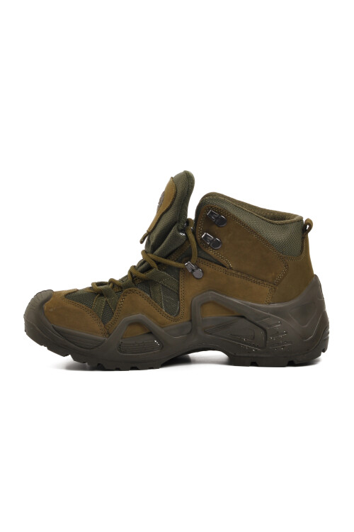 Khaki Nubuck Waterproof Mens Outdoor Boots P1492 M