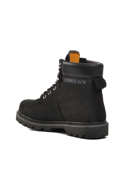 Black Nubuck Mens Boots 102 16600 M