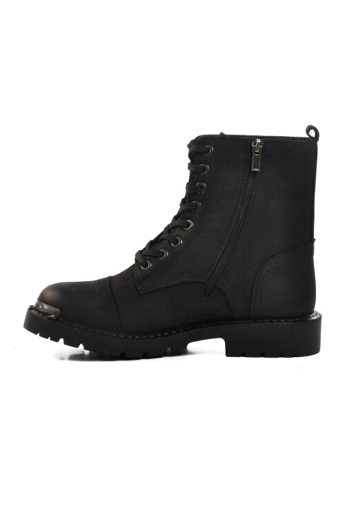 Black Nubuck Mens Boots 102 17600 M