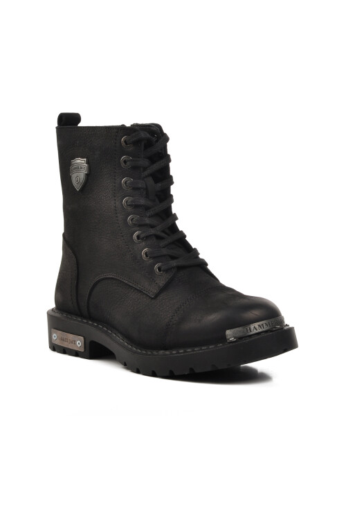 Black Nubuck Mens Boots 102 17600 M