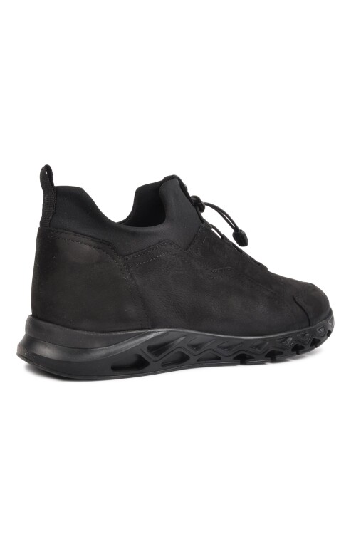 Siyah Hakiki Deri Erkek Günlük Ayakkabı 102 19664-M M