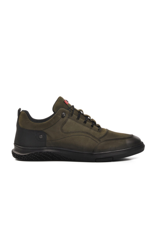 Khaki Nubuck Mens Casual Shoes Parma 102 20590 M