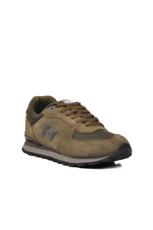 Khaki Mens Sneakers Peru 102 19250 M