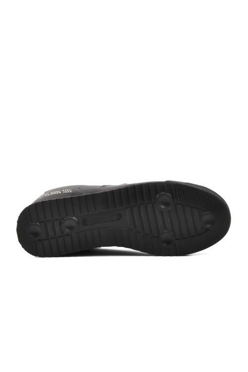 حذاء رياضي للجنسين من القماش باللونين الأسود والأبيض Pico 101 21540 G