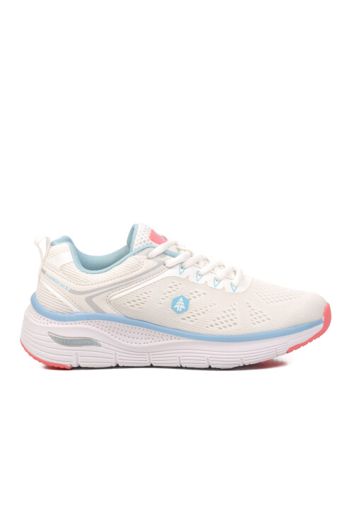 Beyaz-Mavi Tekstil Unisex Spor Ayakkabı Polina 101 23380 G