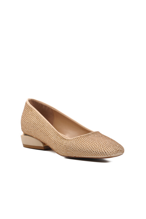 حذاء سهرة نسائي بيج K25D02 Z