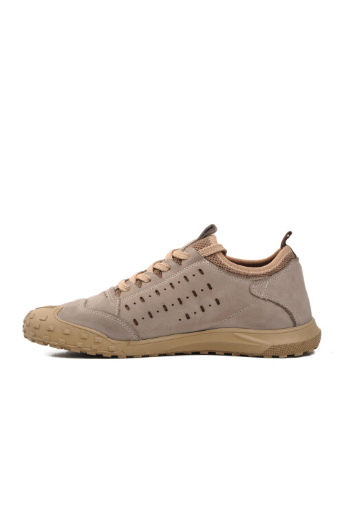 Dark Beige Mens Casual Shoes 152-15347 M