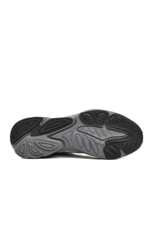 حذاء كاجوال رجالي أبيض-رمادي 152-19736 M