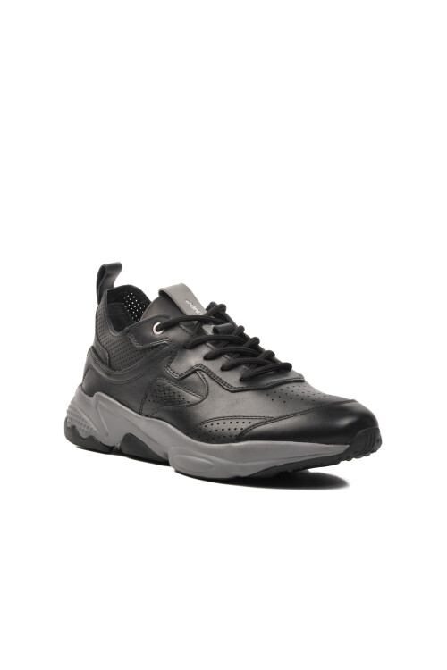 Black-Smoky Mens Casual Shoes 152-19736 M