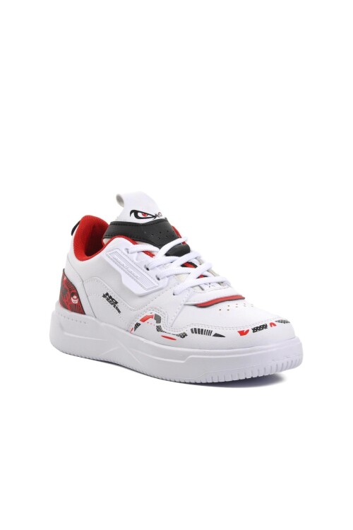 حذاء رياضي نسائي أبيض-أحمر NFR-1001 G