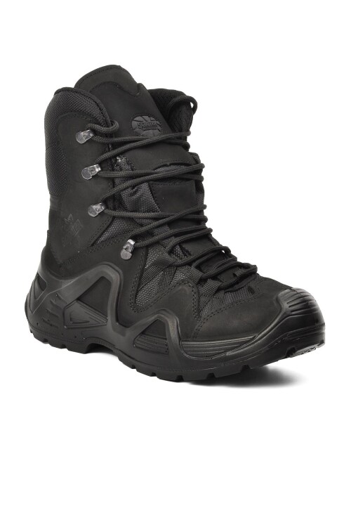 Black Nubuck Waterproof Mens Outdoor Boots P1490 M