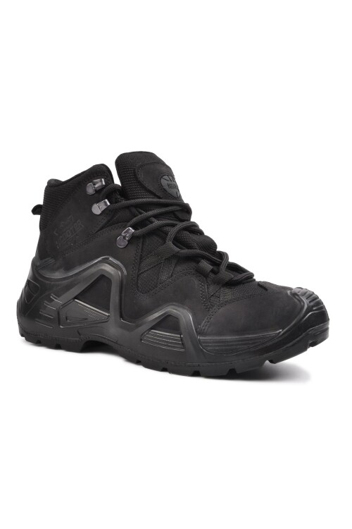 Black Nubuck Waterproof Mens Outdoor Boots P1492 M