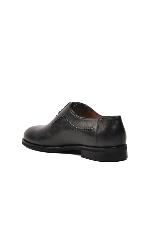 Black Genuine Leather Mens Classic Shoes 10404 M