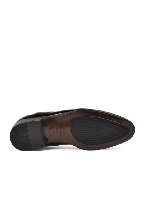 Siyah Rugan  Erkek Klasik Ayakkabı 7017 M