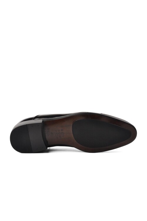 Black Patent Leather Mens Classic Shoes 7018 M