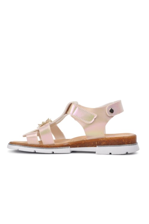 Sedef Comfort Kız Çocuk Düz Sandalet 210104 Ç