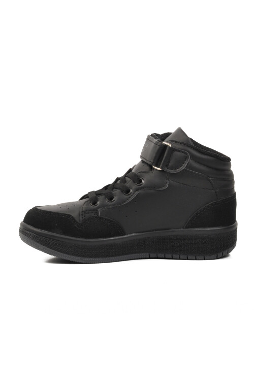 Black Kids Hi Sneakers PO-10303 P